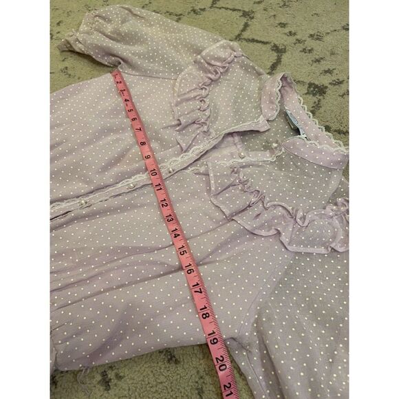 Vintage 50s 60s D.B.A. L.A. Ruffle Dress - Picture 10 of 11